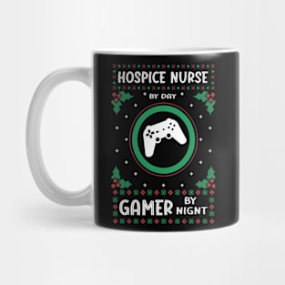 Hospice Nurse By Day Gamer By Night Mug